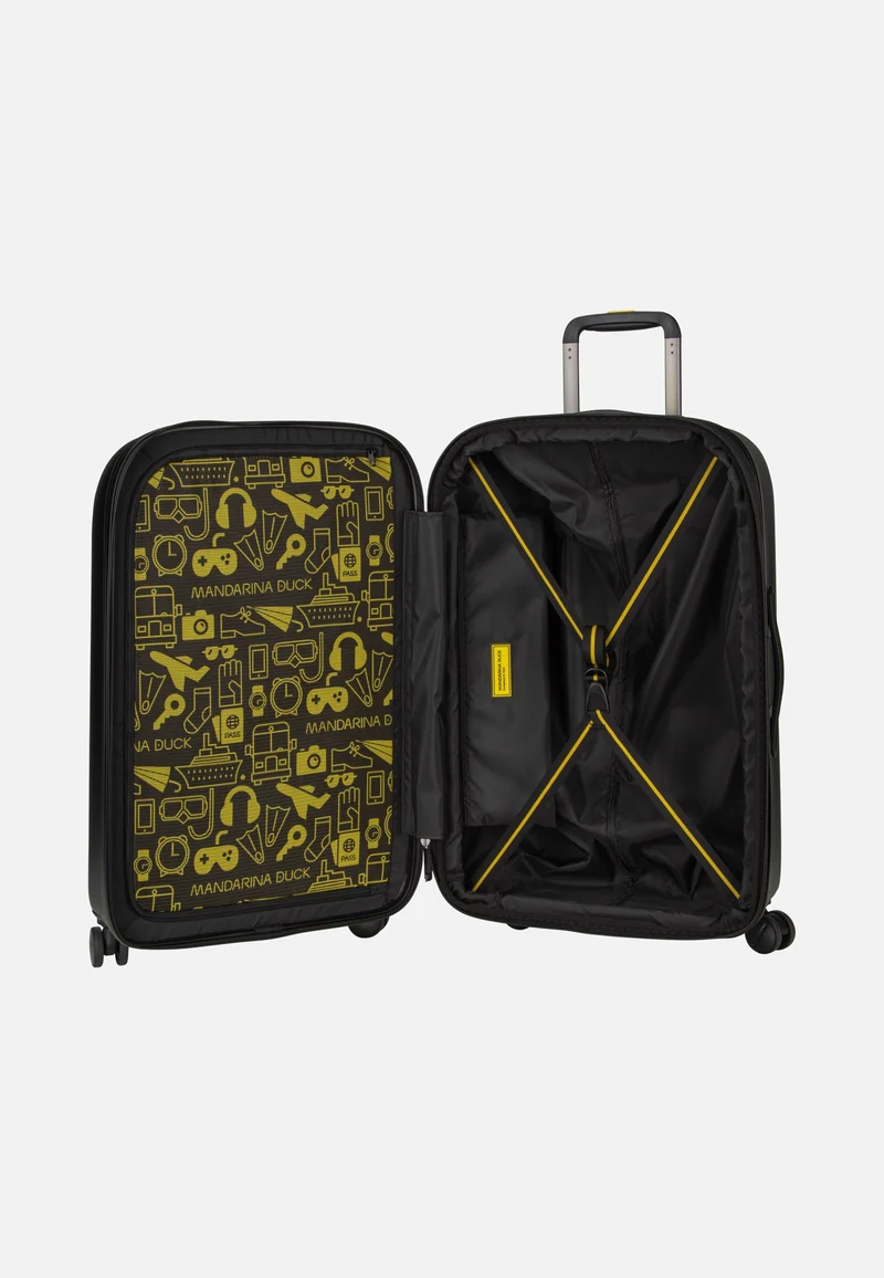 Logoduck + Trolley Medium Exp Black - Koffer