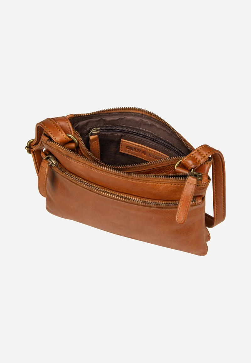 Colombiana Rv 3 Zip Small Nougat - Crossbody Bag