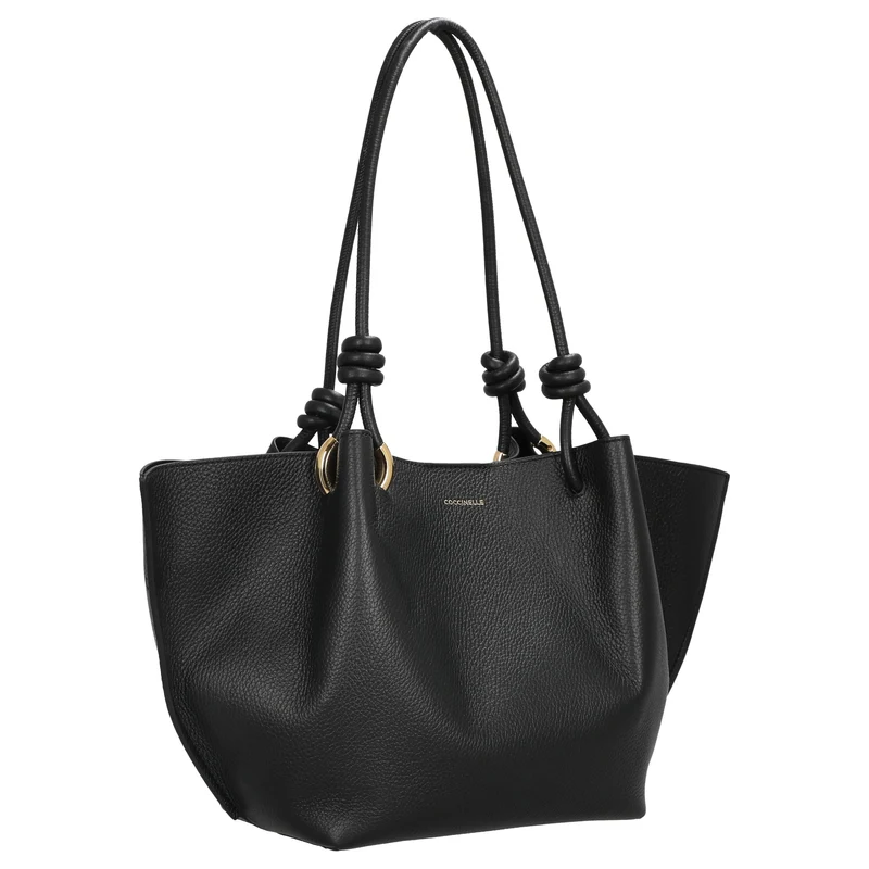 Coccinelle Finn - Shopper 25 cm (noir)