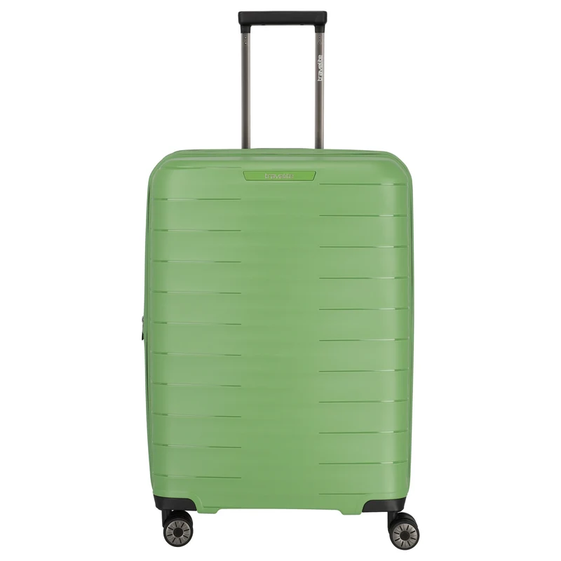 Travelite Mooby - 4-Rollen-Trolley Set L/M/S 3tlg. erw. (grün)