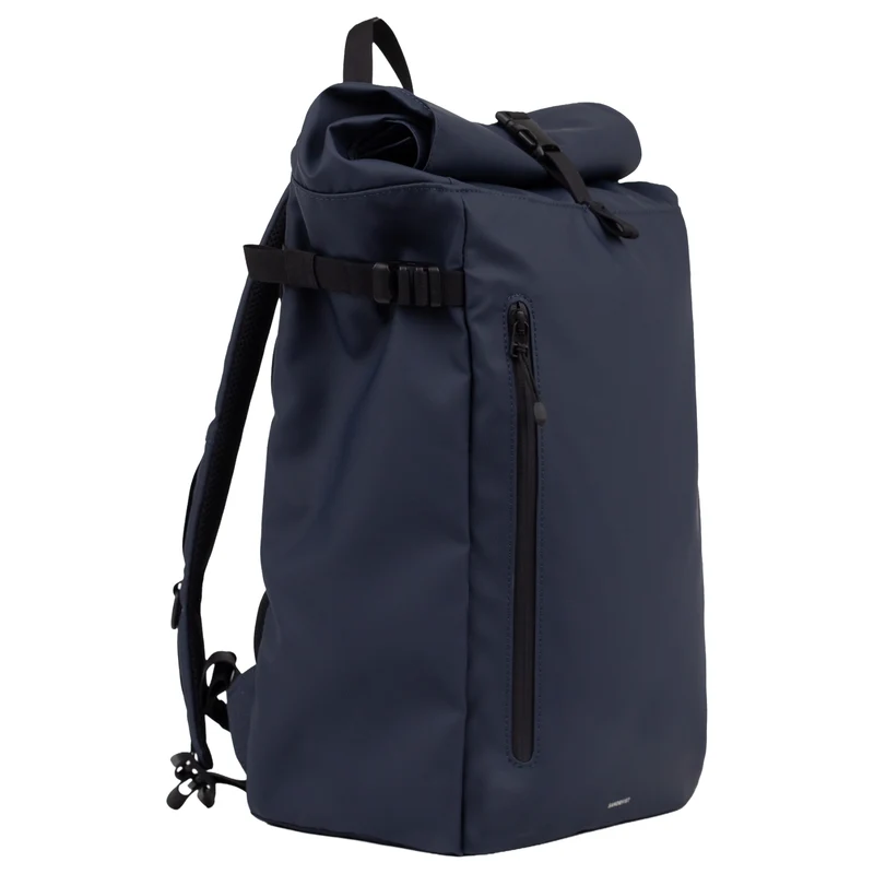 Sandqvist Stream Slim Rolltop - Rucksack 16" 65 cm (navy)