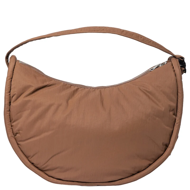 Sandqvist Curve Half Moon Bag L - Umhängetasche 42 cm (dark taupe)