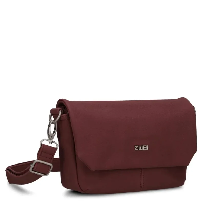 zwei Mademoiselle M40 - Umhängetasche 25 cm (rubin)