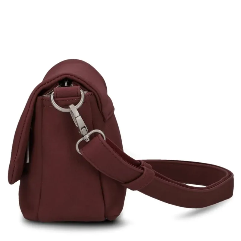 zwei Mademoiselle M40 - Umhängetasche 25 cm (rubin)