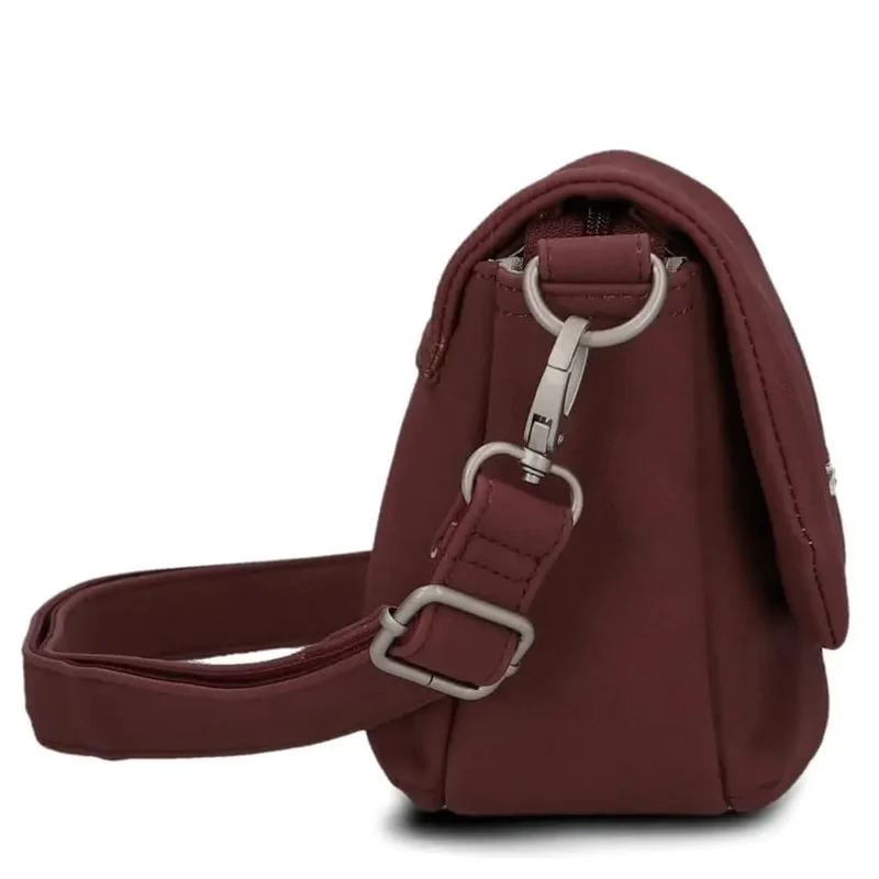 zwei Mademoiselle M40 - Umhängetasche 25 cm (rubin)