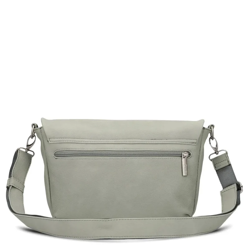 zwei Mademoiselle M60 - Umhängetasche 33 cm (sage)