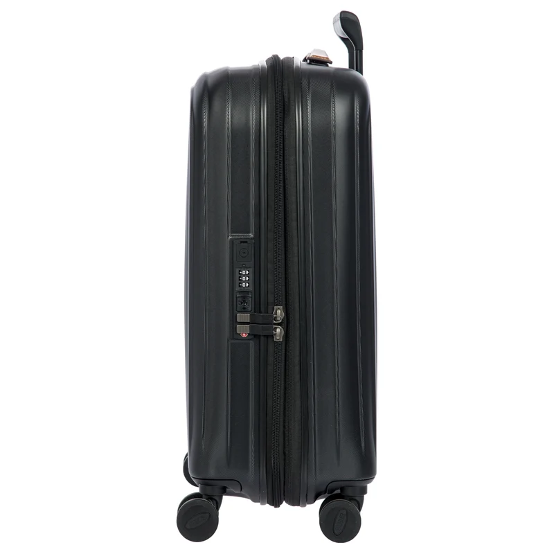 Brics Taormina - 4-Rollen-Kabinentrolley S 55 cm erw. USB (schwarz)