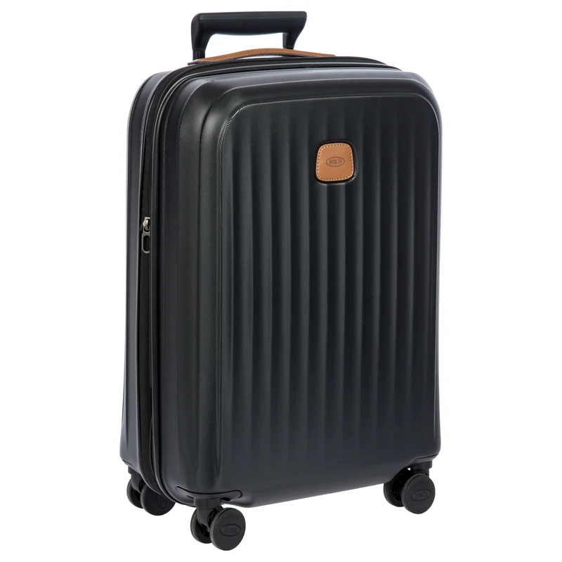 Brics Taormina - 4-Rollen-Kabinentrolley S 55 cm erw. USB (schwarz)