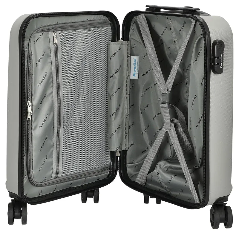 Paradise by CHECK.IN Havanna 2.0 - 4-Rollen-Kabinentrolley 55 cm (silber)