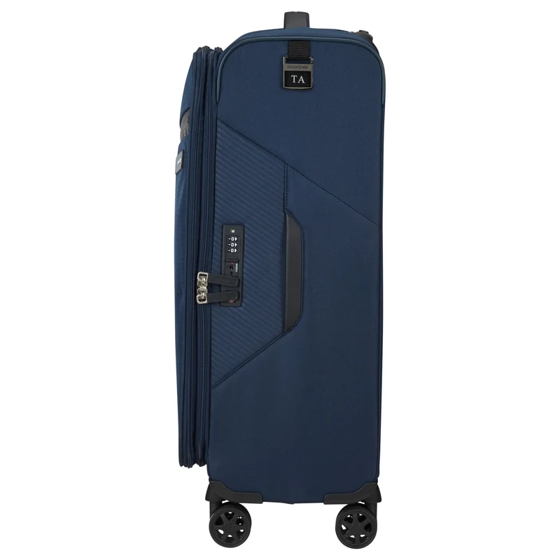 Samsonite Litebeam - 4-Rollen-Trolley M 66 cm erw. (midnight blue)