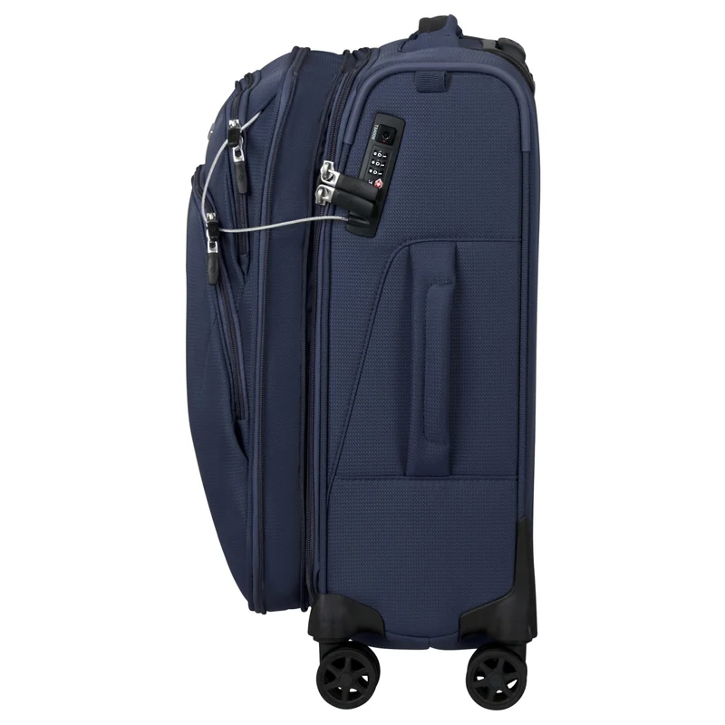Samsonite Spark SNG 2 - 4-Rollen-Kabinentrolley 55/20 cm erw. (midnight blue, 55 cm)
