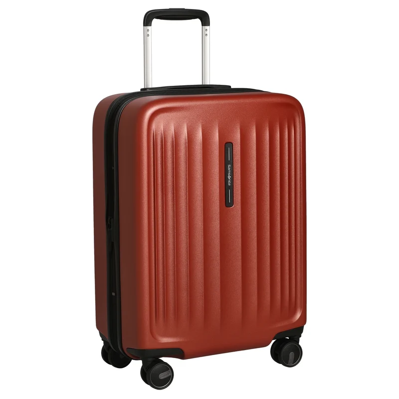 Samsonite Fyrm - 4-Rollen-Kabinentrolley 55 cm erw. (burnt orange)