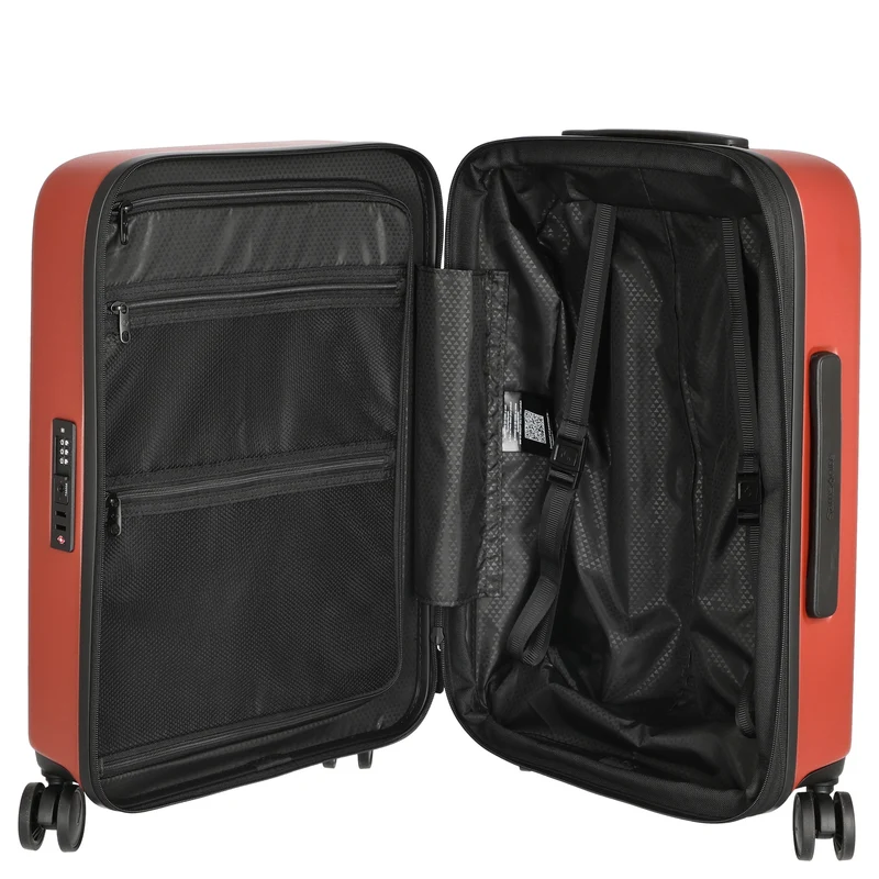 Samsonite Fyrm - 4-Rollen-Kabinentrolley 55 cm erw. (burnt orange)
