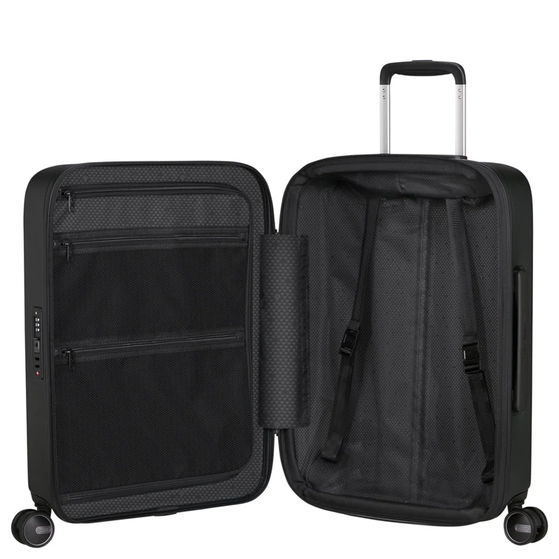 Samsonite Fyrm - 4-Rollen-Kabinentrolley 55 cm erw. (deep green)