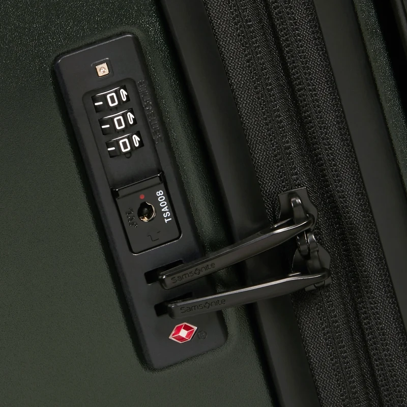 Samsonite Fyrm - 4-Rollen-Kabinentrolley 55 cm erw. (deep green)