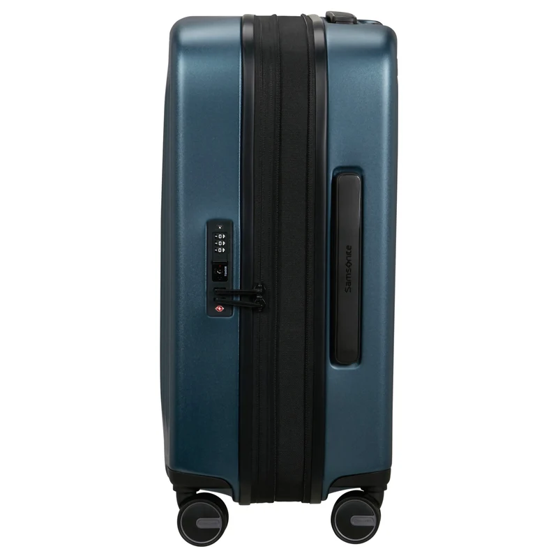 Samsonite Fyrm - 4-Rollen-Kabinentrolley 55 cm erw. (steel blue)