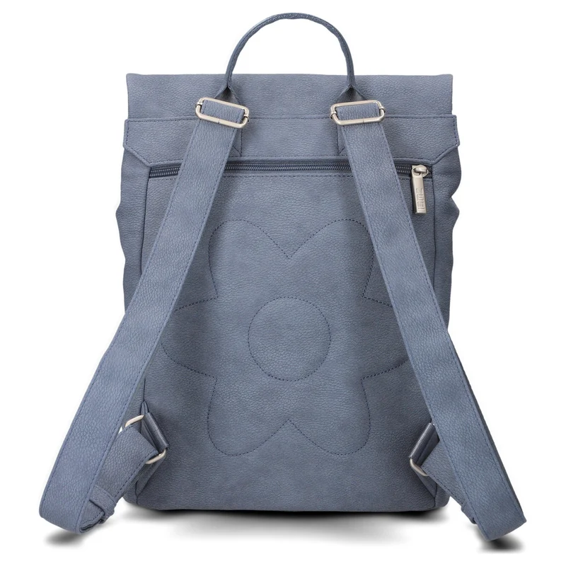 zwei Mademoiselle MR13 - Rucksack 35 cm (nubuk-sky)