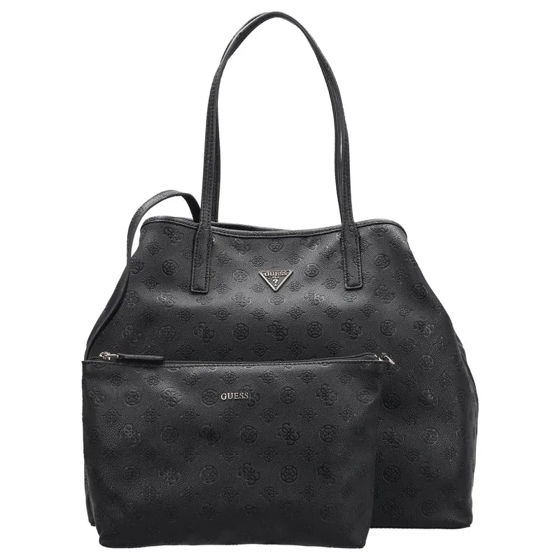 Guess Victtoria Large 2in1 Tote - Shopper 40 cm (black logo)