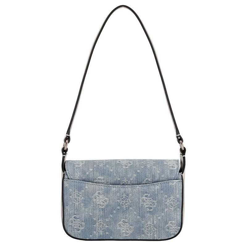Guess Ruby Flap - Schultertasche 20 cm (denim logo)