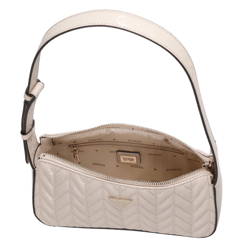 Guess Stacey Mini - Schultertasche 23 cm (light beige)