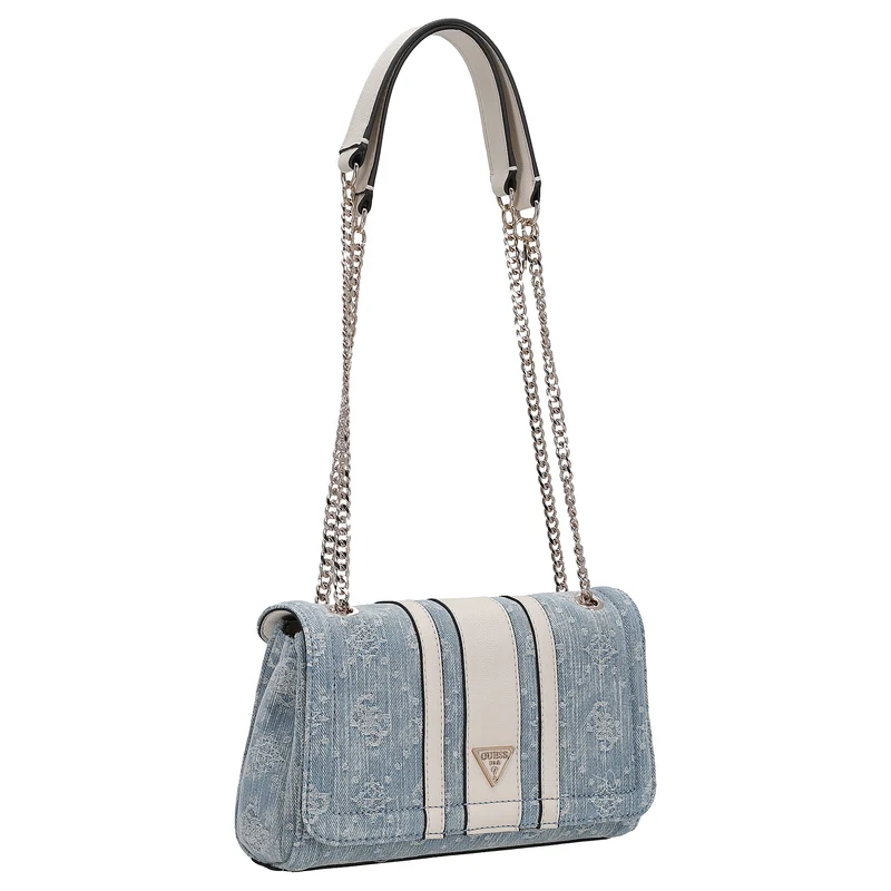Guess Noelle II XBody Flap - Umhängetasche 24 cm (denim logo)