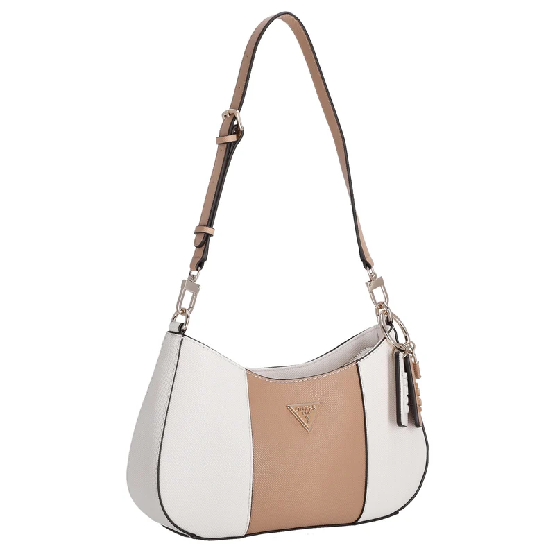 Guess Noelle II Top Zip - Schultertasche 28 cm (off white/beige)