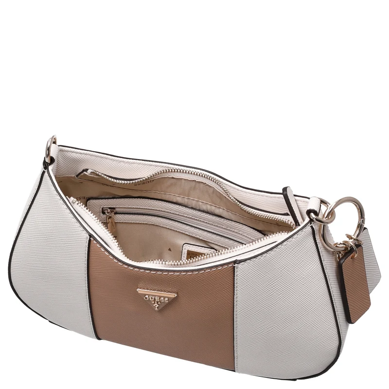 Guess Noelle II Top Zip - Schultertasche 28 cm (off white/beige)