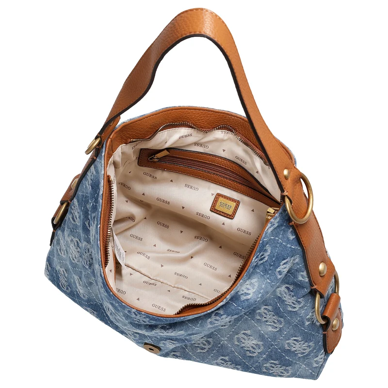 Guess Camden - Schultertasche 36 cm (denim logo)