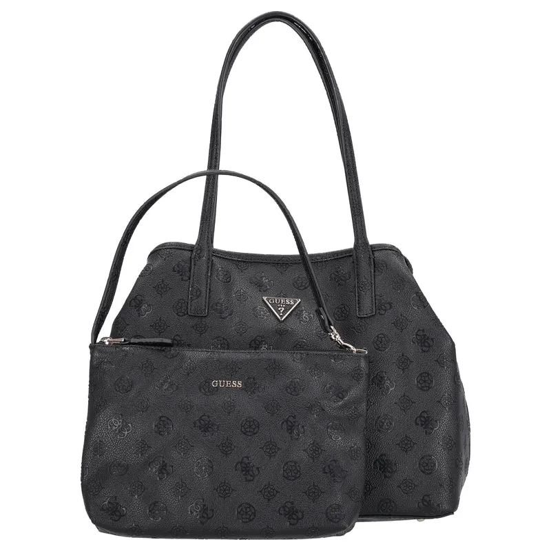 Guess Victtoria 2in1 Tote - Shopper 41 cm (black logo)
