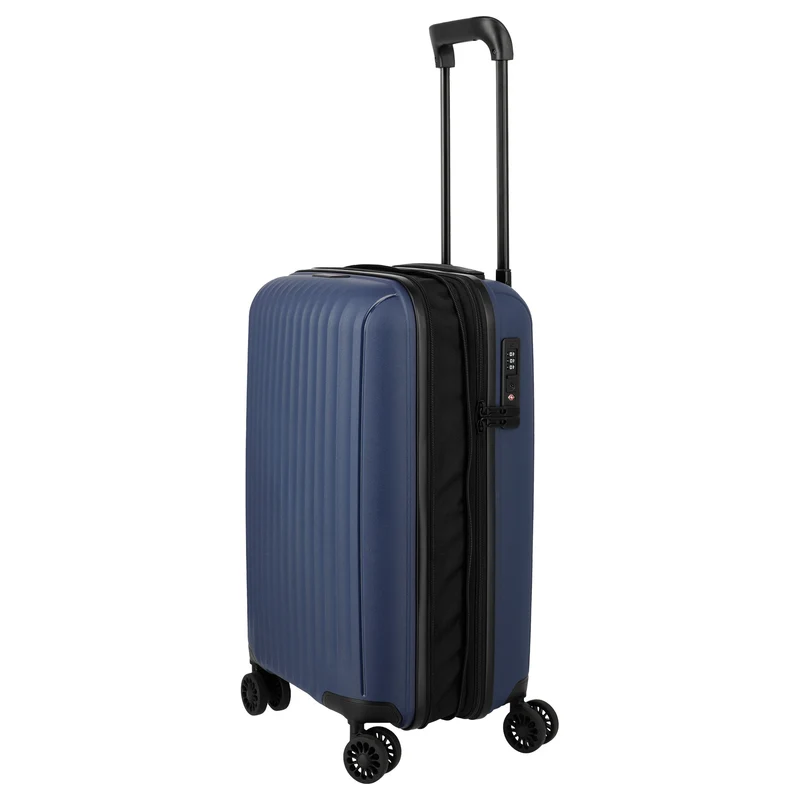 Travelite Skymate - 4-Rollen-Kabinentrolley S 55 cm erw. (marine)