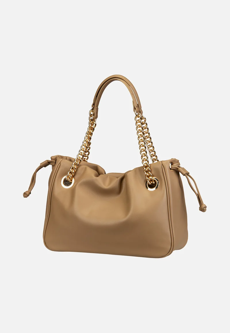Leni Shoulder Bag M Sand - Umhängetasche