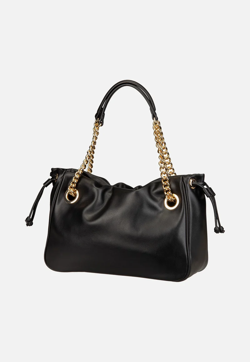 Leni Shoulder Bag M Black - Umhängetasche