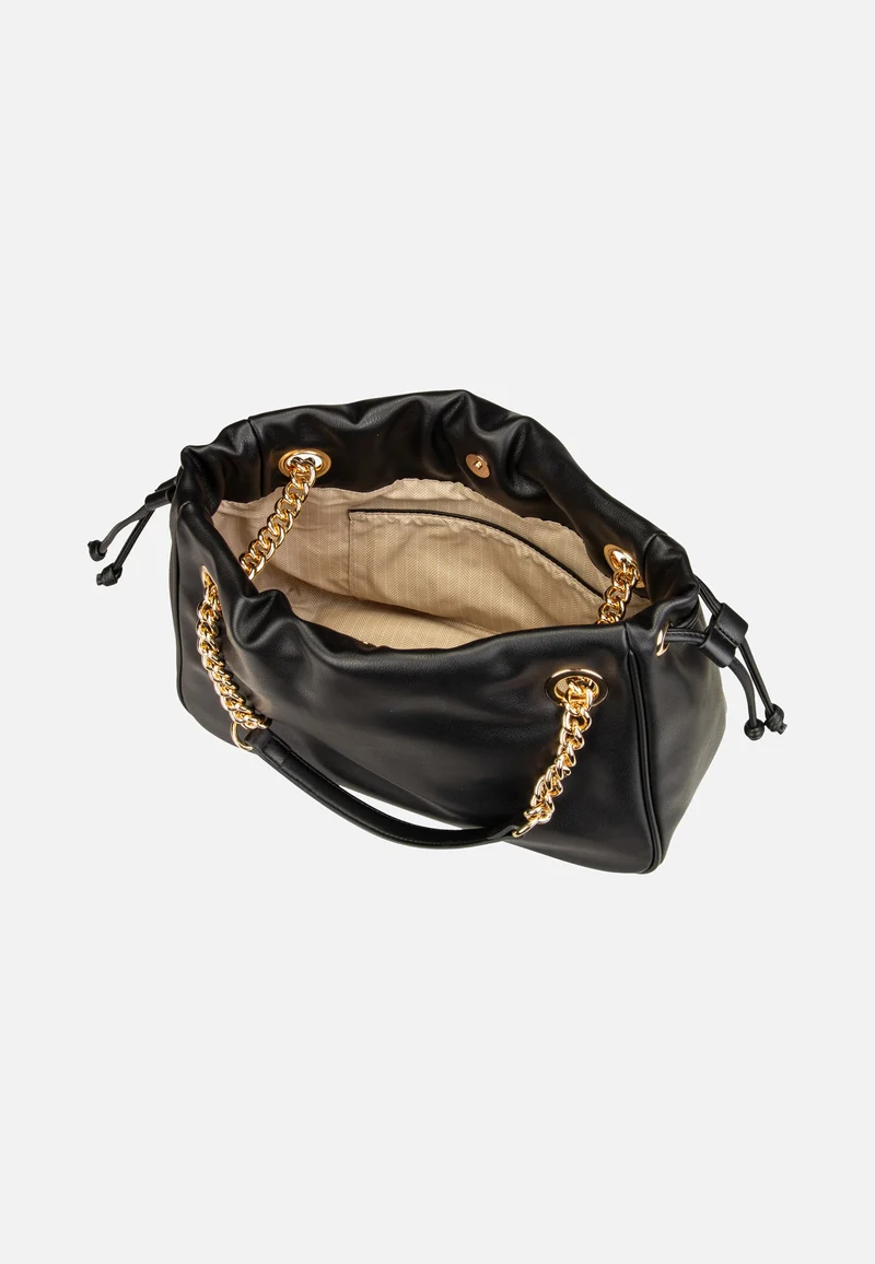 Leni Shoulder Bag M Black - Umhängetasche