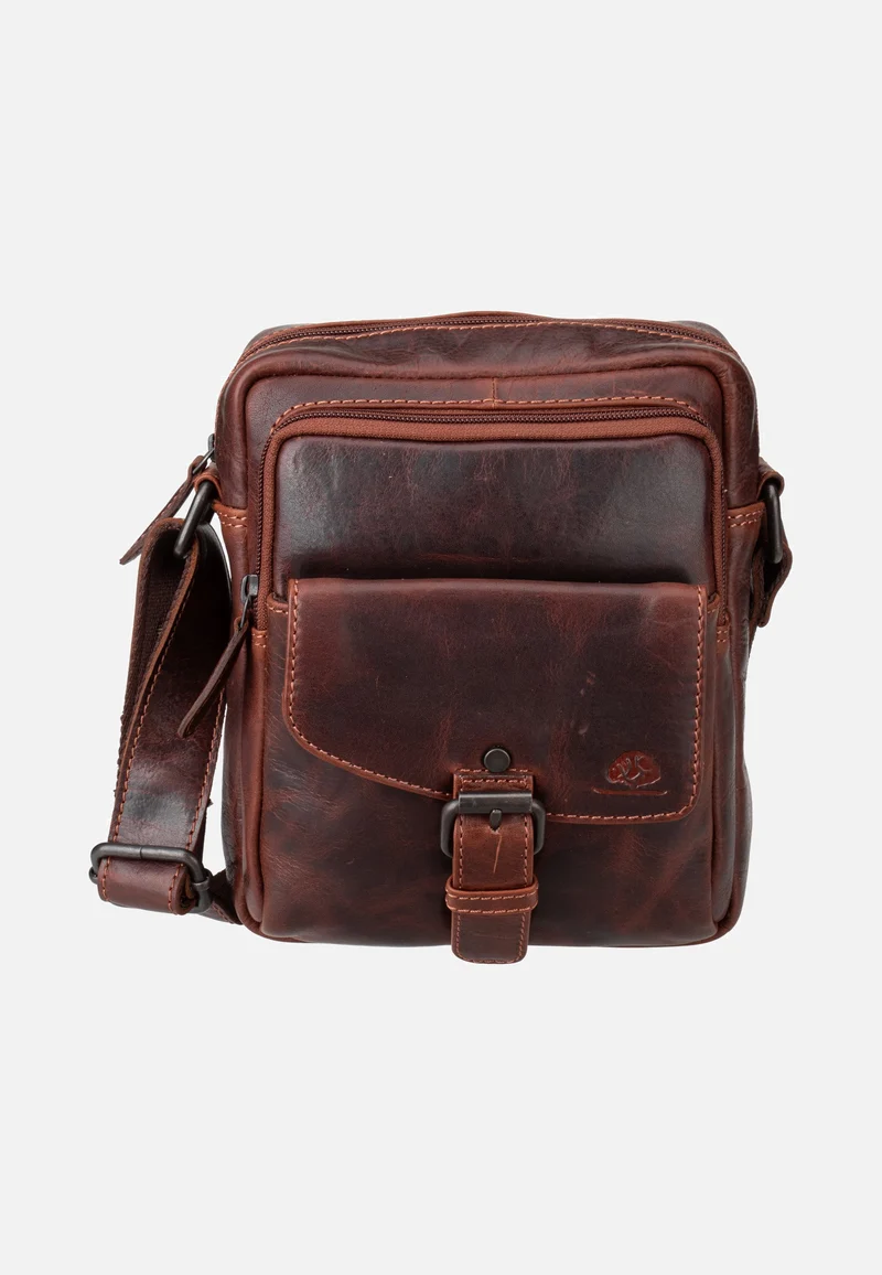 Rugged Shoulderbag M Teak Brown - Schultertasche
