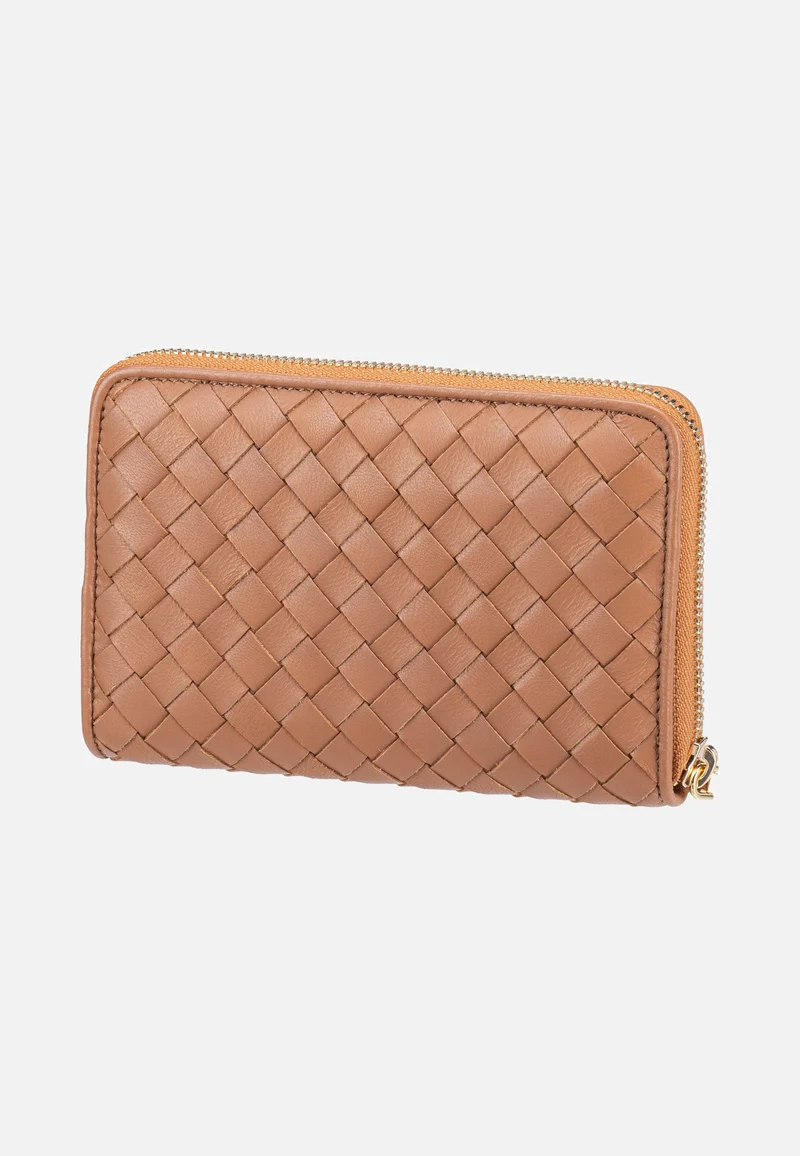 Piuma Weaving Wallet Cuoio - Portemonnaie