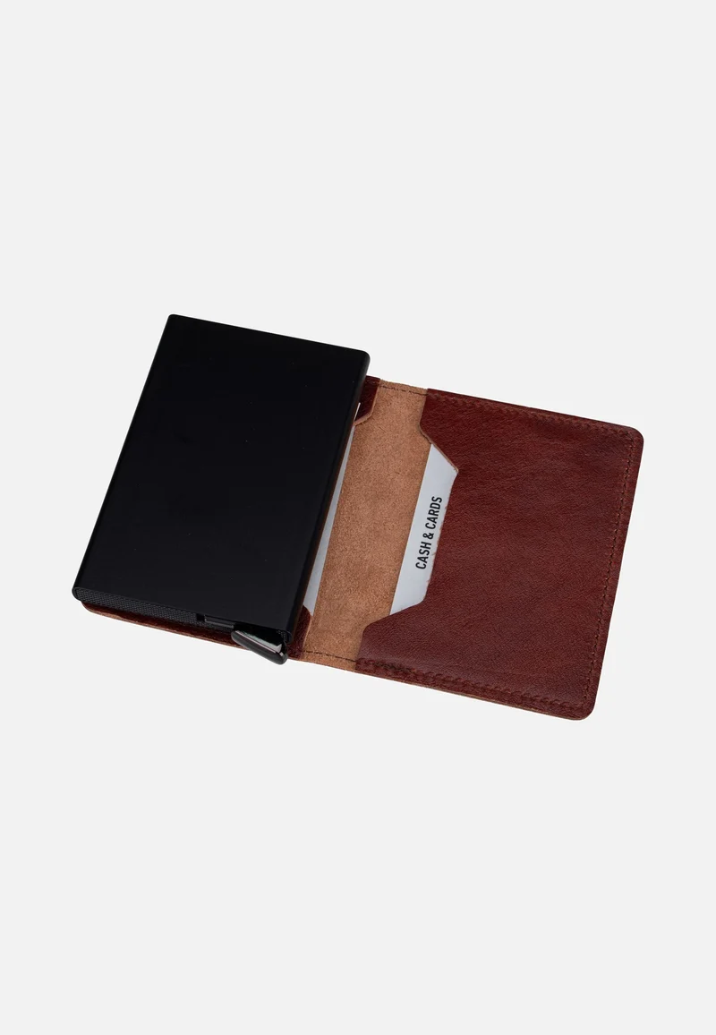 Premium Slimwallet+ Basco Brown - Portemonnaie