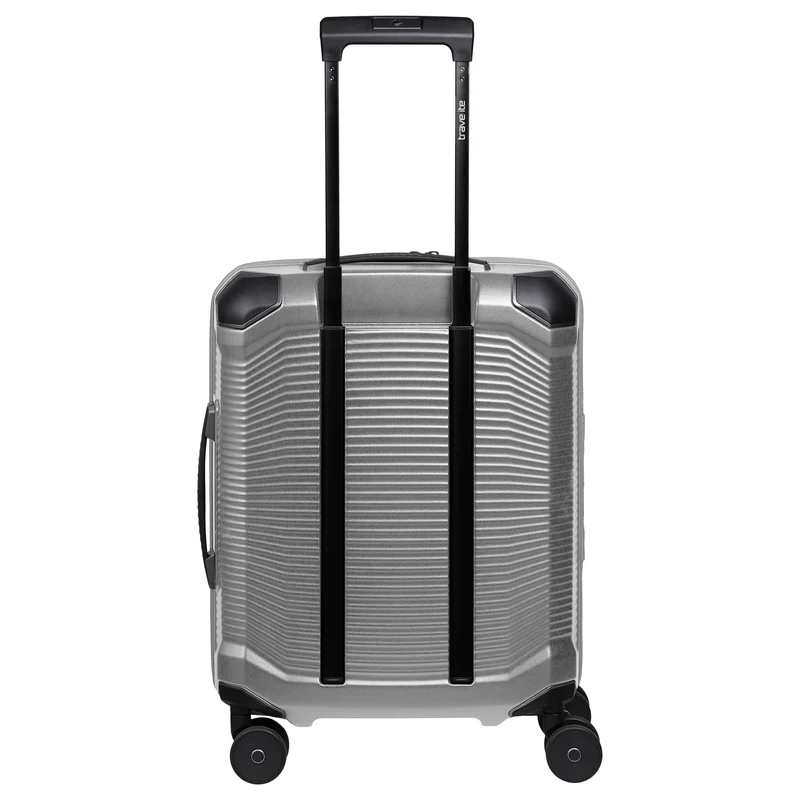 Travelite Millennium - 4-Rollen-Kabinentrolley 55 cm (silver)