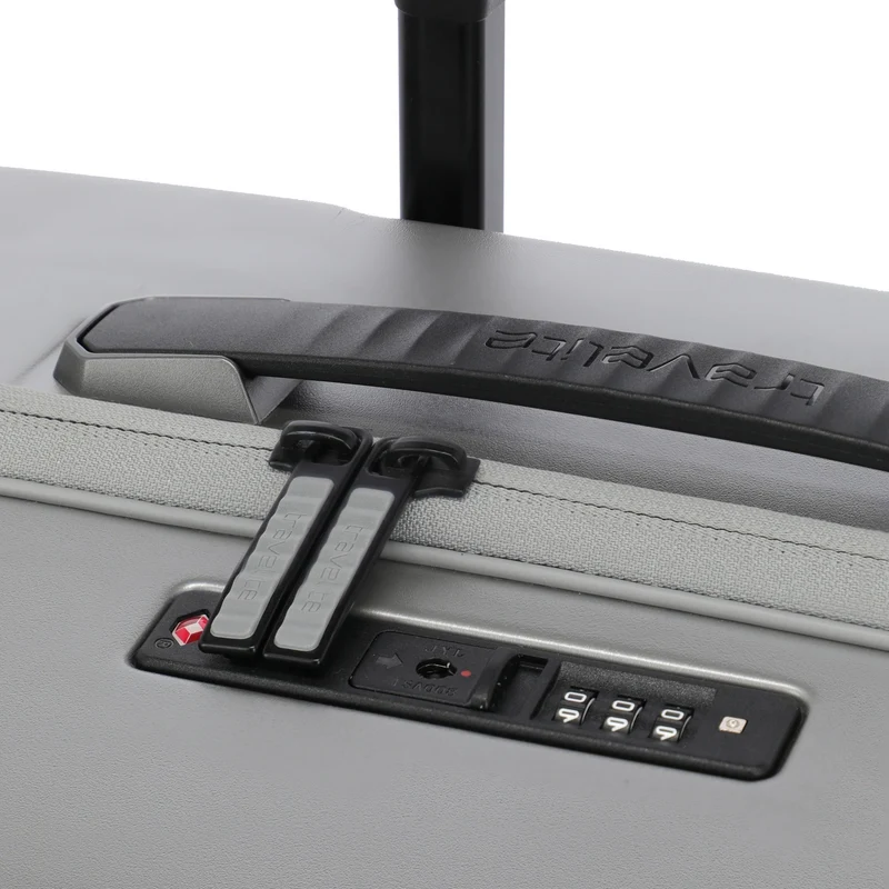 Travelite Millennium - 4-Rollen-Kabinentrolley 55 cm (silver)