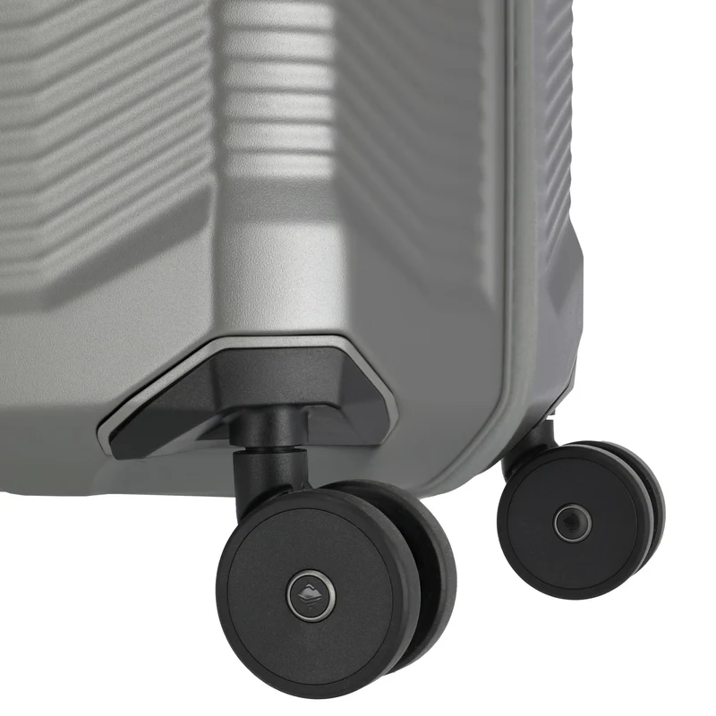 Travelite Millennium - 4-Rollen-Kabinentrolley 55 cm (silver)