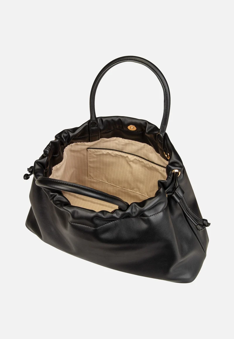 Leni Shoulder Bag L Black - Umhängetasche