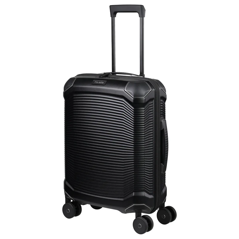 Travelite Millennium - 4-Rollen-Kabinentrolley 55 cm (black)