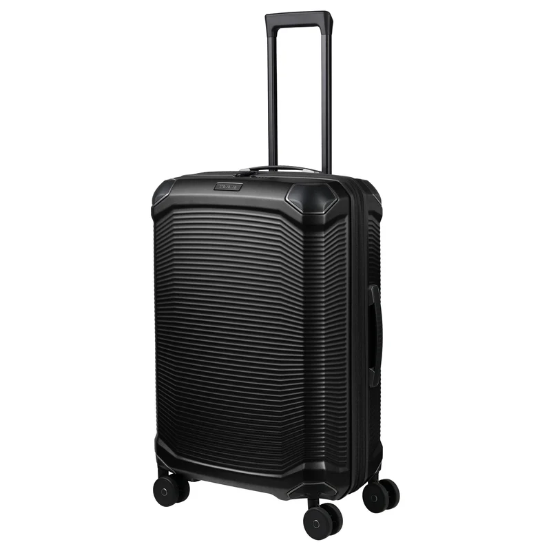 Travelite Millennium - 4-Rollen-Trolley M 67 cm erw. (black)