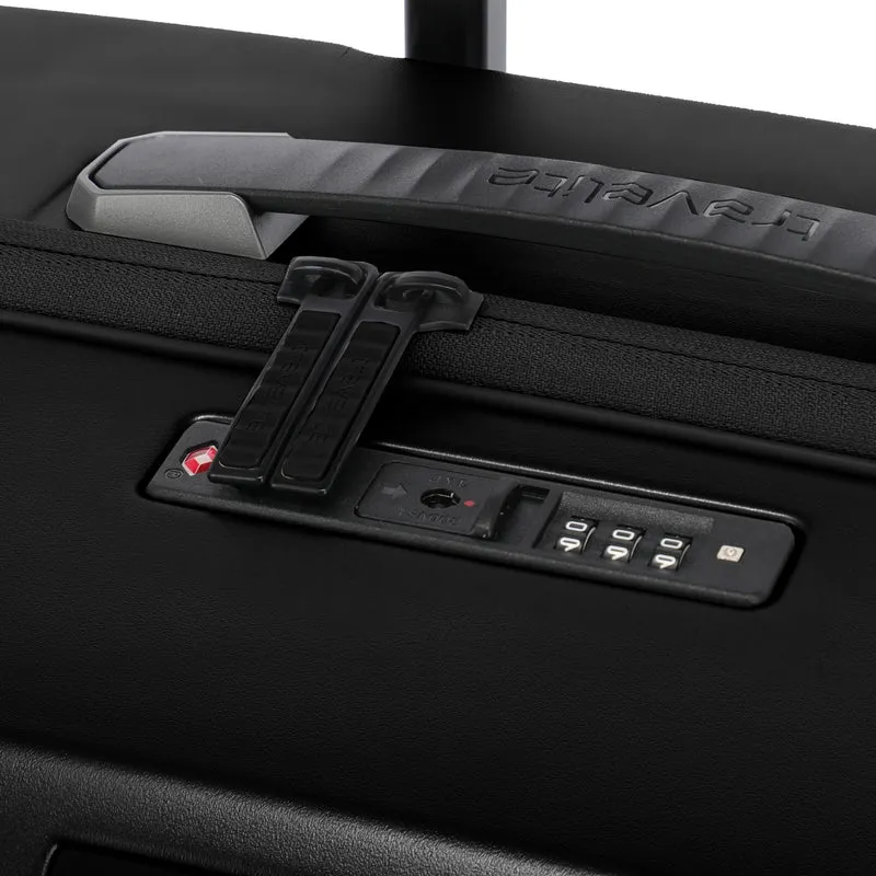 Travelite Millennium - 4-Rollen-Trolley M 67 cm erw. (black)