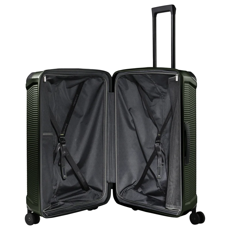 Travelite Millennium - 4-Rollen-Trolley L 76 cm (pine green)