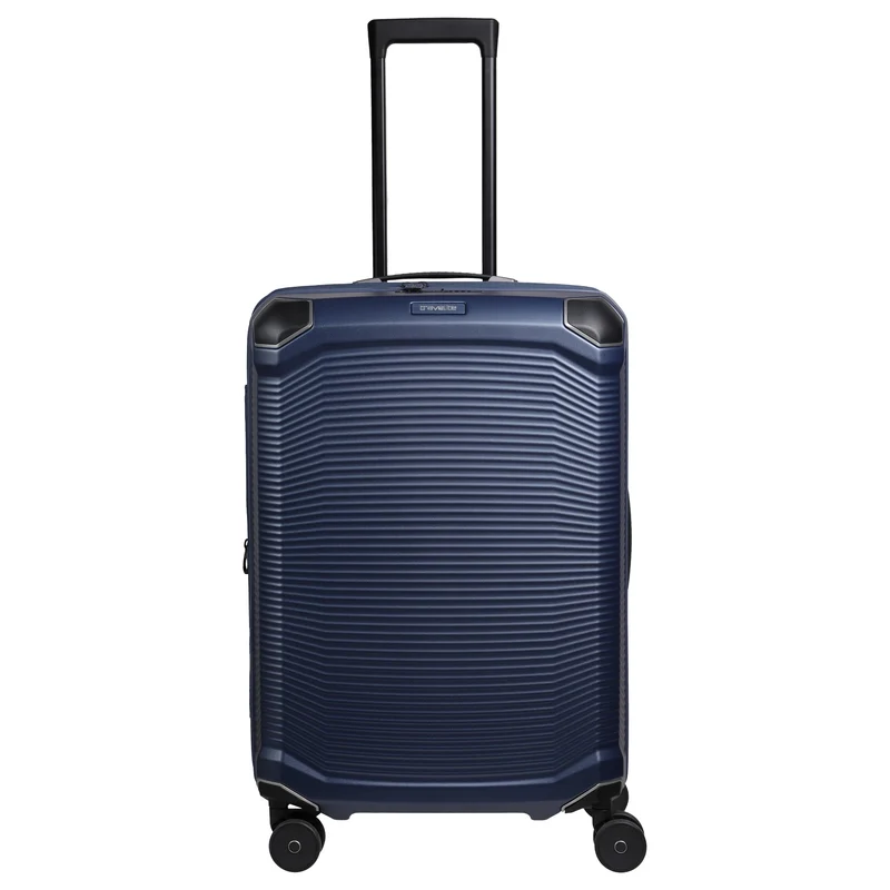Travelite Millennium - 4-Rollen-Trolley M 67 cm erw. (navy)