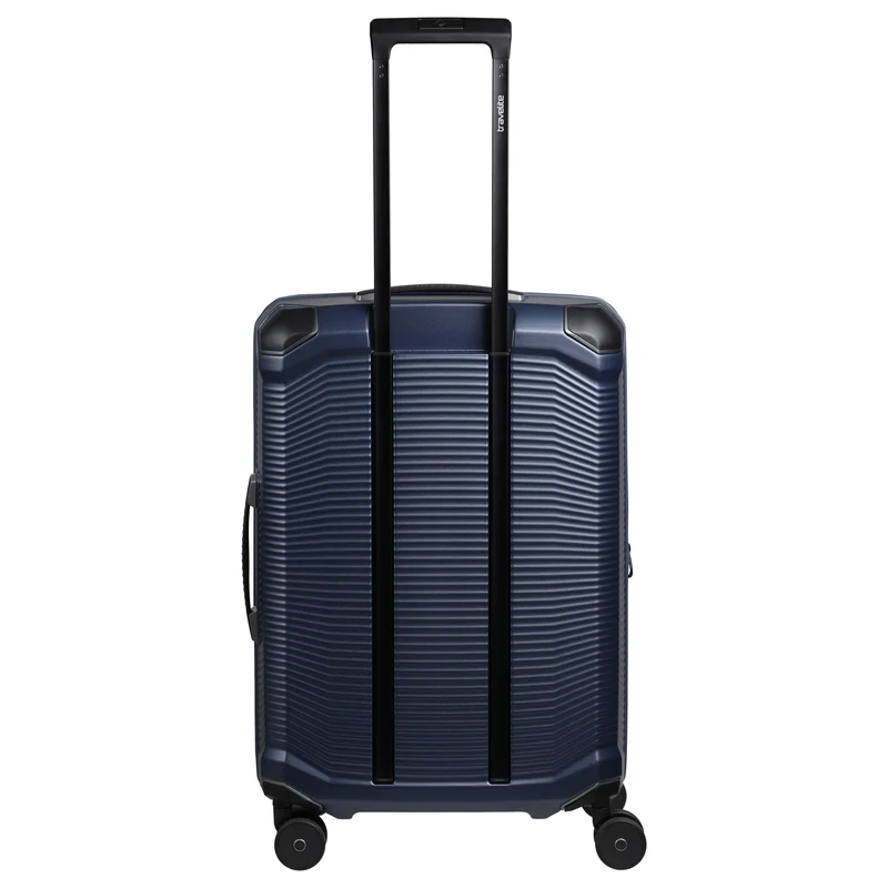 Travelite Millennium - 4-Rollen-Trolley M 67 cm erw. (navy)
