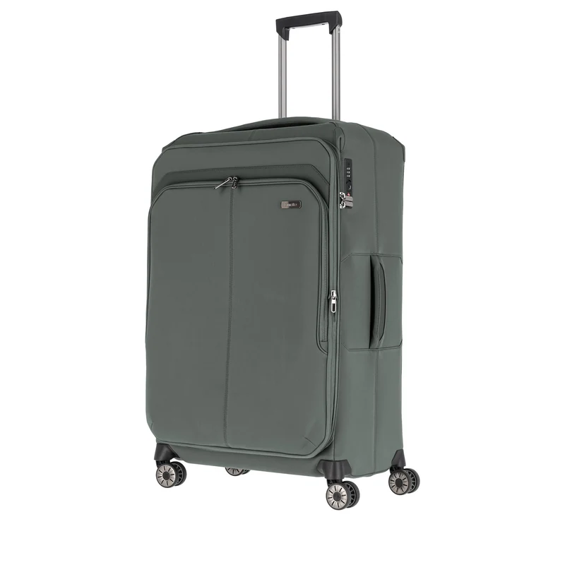 Travelite Priima - 4-Rollen-Trolley L 79 cm erw. (olive)