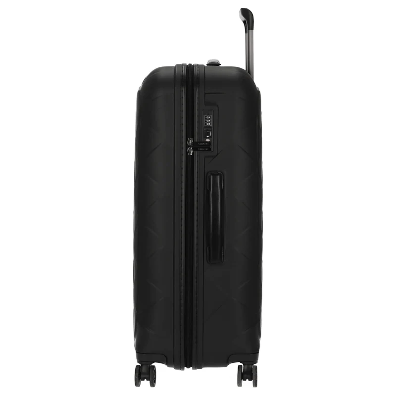 Stratic Leather and More - 4-Rollen-Trolley 76 cm L (matt black)
