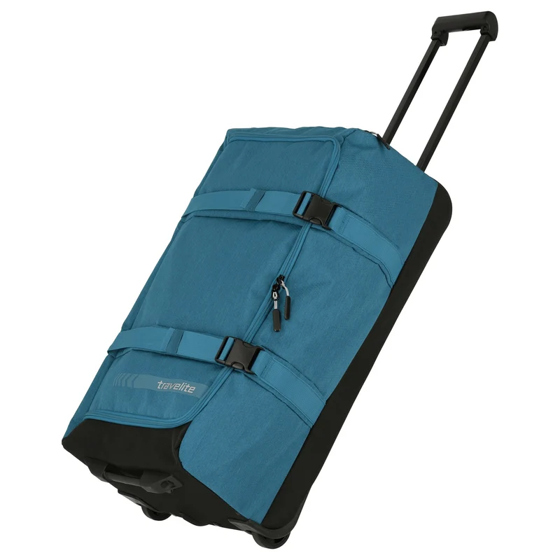 Travelite Kick-Off - Rollenreisetasche L 68 cm (petrol)