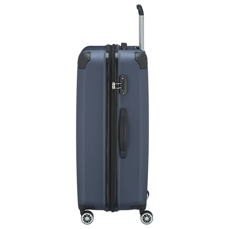 Travelite City - 4-Rollen-Trolley erw. L 77 cm (marine)